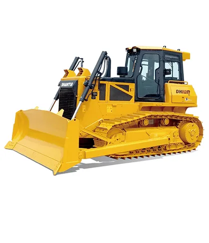Used bulldozer for earthmoving projects