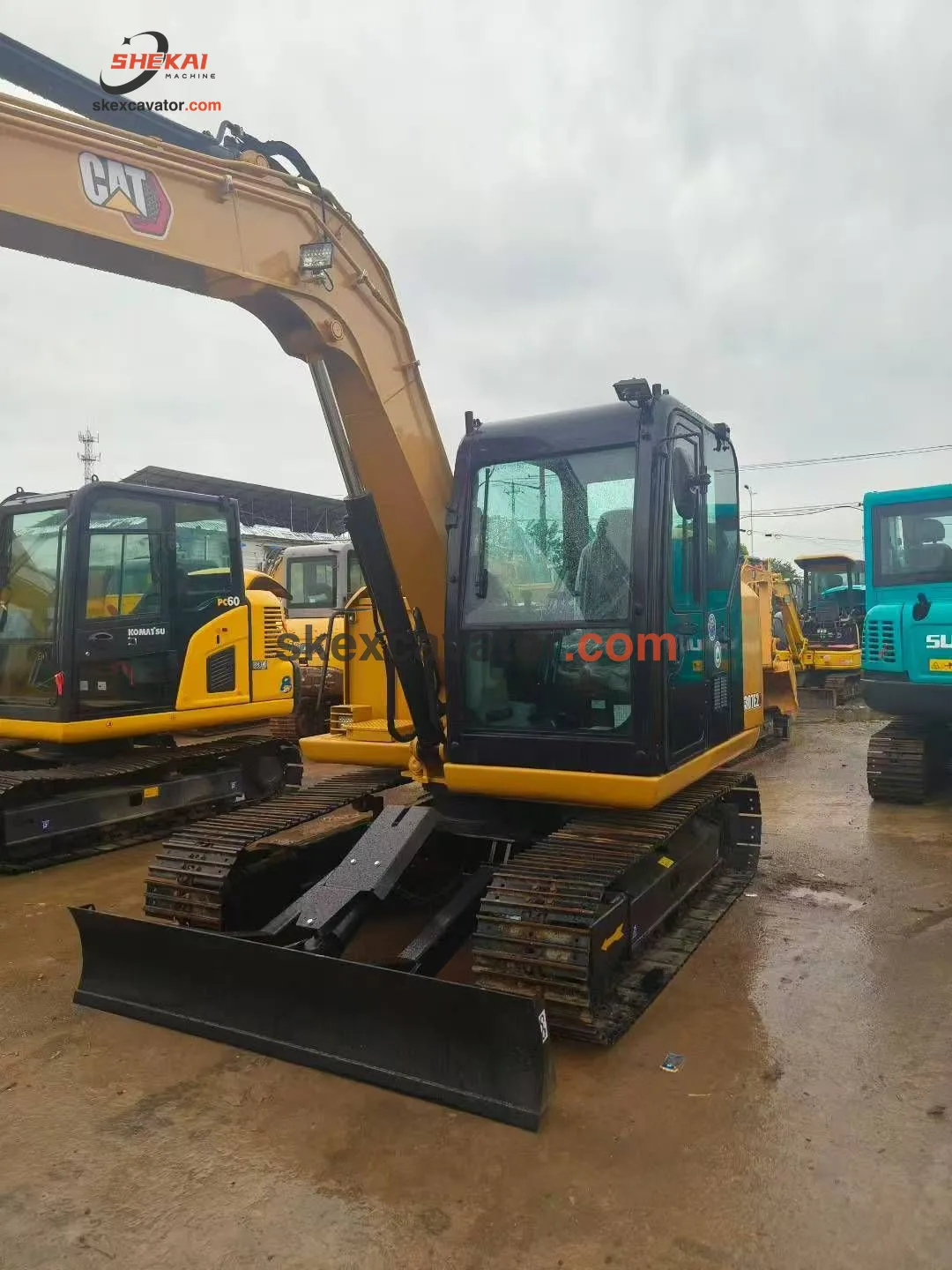 Used CAT 307E2 Mini Excavator for sale from China - main photo