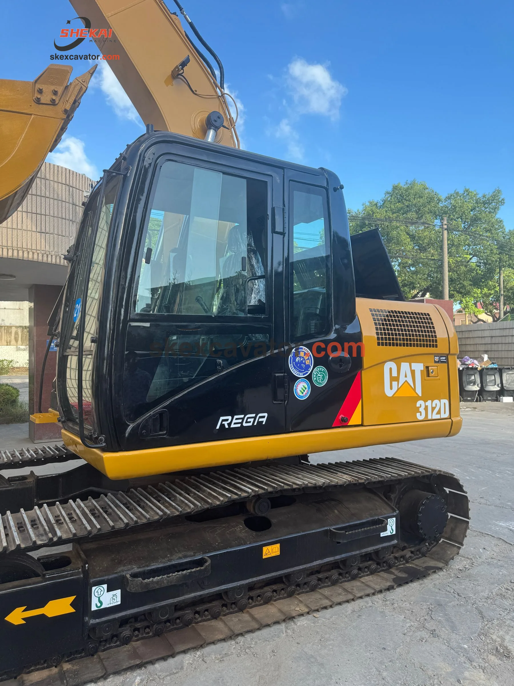 Used CAT 312D Crawler Excavator for sale from China - main photo