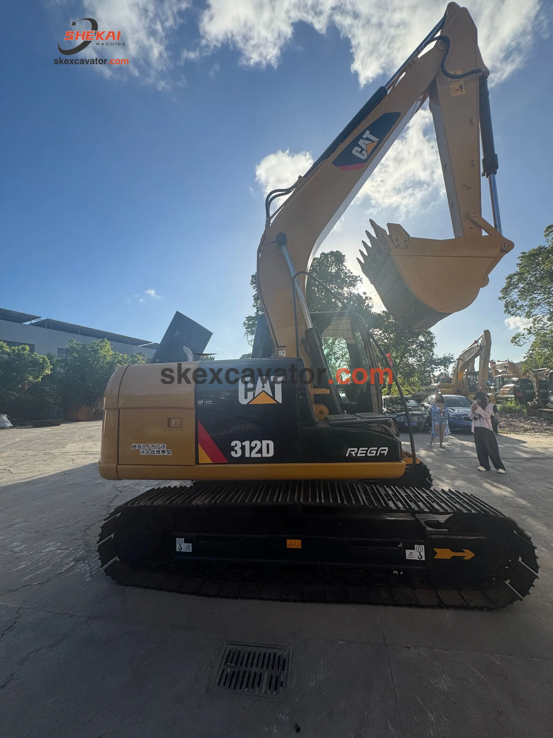 Used CAT 312D Crawler Excavator for sale - photo 2