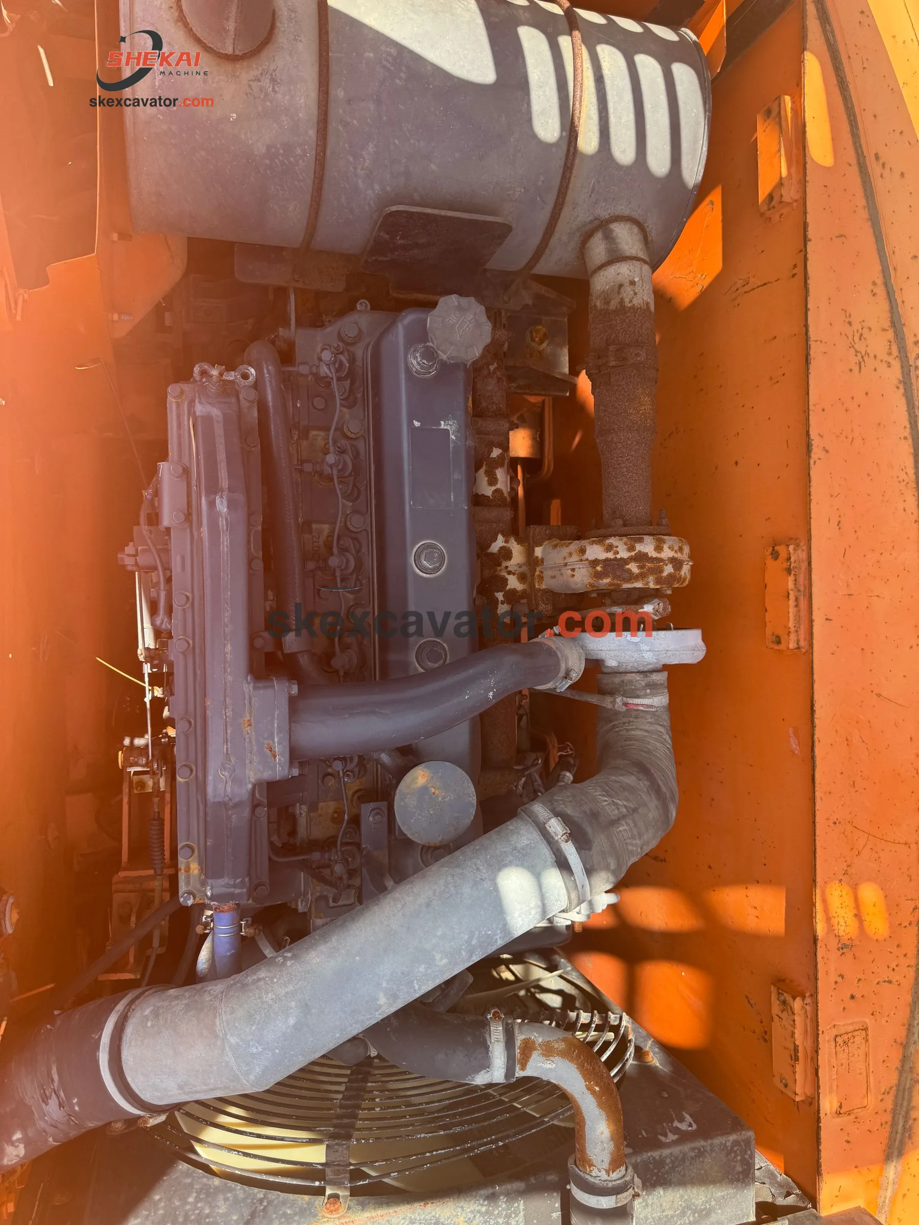 Used Doosan DH210W-7 Wheeled Excavator for sale - photo 8
